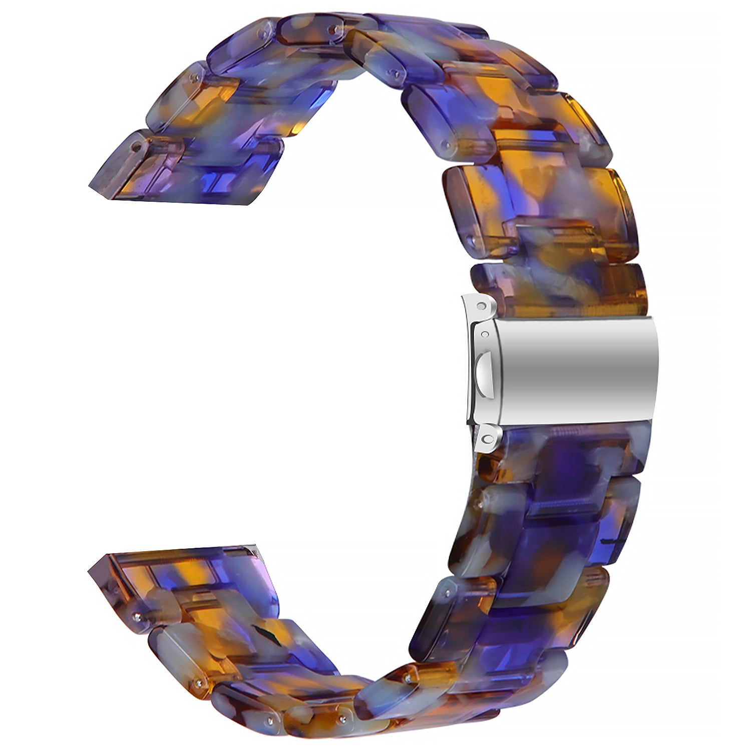 For Nokia Withings Steel HR 40mm Watch Strap 20mm Waterproof Resin Acrylic Bracelet Band - Style A For Nokia Withings Steel HR 40mm Watch Strap 20mm Waterproof Resin Acrylic Bracelet Band - Style A